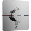 Hansgrohe ShowerSelect Comfort Q sprchová batéria podomietková s termostatom chrómová 15589000