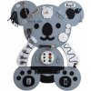 Foxy Family Activity board Manipulačná doska Koala sivá 75cm x 62cm so stojanom