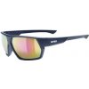 uvex športové okuliare sportstyle 238 deep space matt/mirror red s3