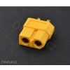 XT60 konektor, na kábel koncovka Samice