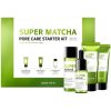 Some By Mi Sada starostlivosti o tvár Super Matcha Pore Care Starter Kit - 42 ml, 42 g, 30 ml, 10 ml