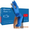 Mercator Medical Zdravotnícke nitrilové bezpudrové rukavice Mercator nitrylex classic modré 100 ks Veľkosť: L