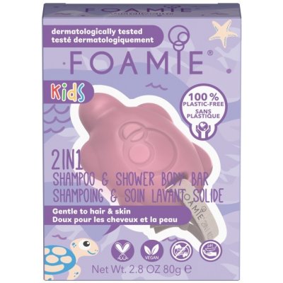 Foamie 2in1 Shower Body Bar for Kids Cherry