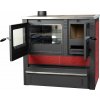 Sporák Pro PANONIA, červený, levý vývod