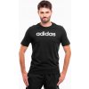 Pánske tričko adidas Essentials Single Jersey Linear čierne IC9274 Veľkosť S