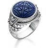 Thomas Sabo Prsten Etnické lebky modrý TR2204 534 1 Sterling silver black