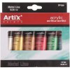 Akrylové metalické farby Artix Paints 6x35 ml