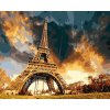 Maľovanie podľa čísiel Eiffel Tower