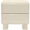 Hector Nočný stolík Lagos 52 cm krémový