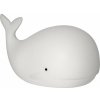 Biele LED detské nočné svetlo Whale - Star Trading