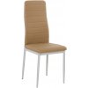 Tempo Kondela Stolička, ekokoža karamel/sivý kov, COLETA NOVA