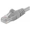 PremiumCord sputp02 patch UTP, RJ45-RJ45, level 5e, 2m, šedý