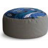 Sablio Taburet Circle Mustang Pattern: 40x50 cm