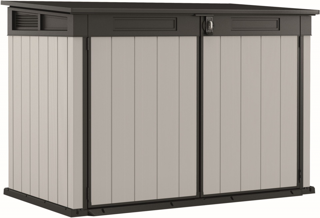 KIS-KETER Keter Premier Jumbo 190,5 x 109,3 x 132,5 cm, sivohnedá 17206512