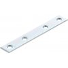 Interex Spojovací plech 100 x 15 mm Biely zinok