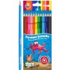 Pastelky JUNIOR Ocean World trojhranné - sada 12 ks