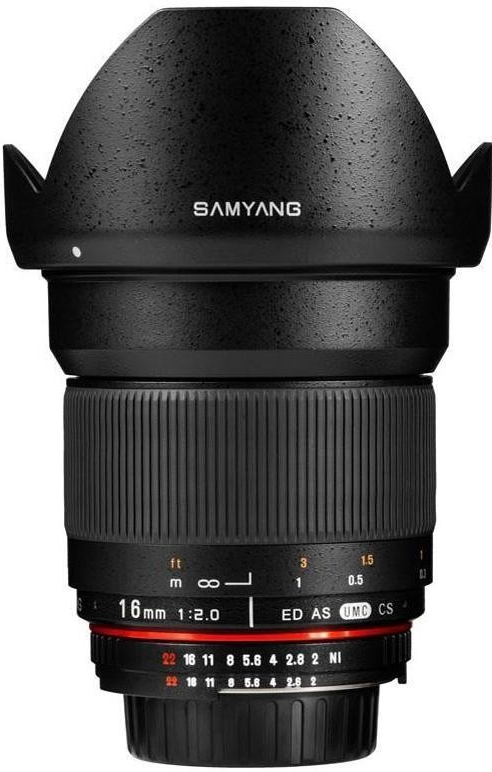 Samyang 16mm T2,2 VDSLR ED AS UMC CS MFT