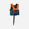 ITIWIT Pomocná plávacia vesta 50N+ na kajak, paddleboard alebo jachting modro-oranžová _SUP_80 kg