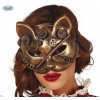 Maska - mačka Steampunk