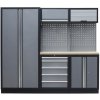 Zostava PROFI dielenského nábytku s vysokou širokou skriňou 5ks - TGS1300WA Grey