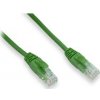 UTP patch kabel Cat5e PVC 5m zelený LYNX
