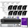Hilook by Hikvision Súprava na monitoring TurboHD, 8 kamier 5Mpx, 8-kanálový rekordér - HiLook od Hikvision
