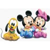 Diamondi Diamantové maľovanie - MALIČKÝ MICKEY MOUSE, MINNIE A PLUTO Rámovanie: vypnuté plátno na rám, Rozmer: 40x50 cm