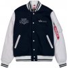 Alpha Industries zimná bunda Varsity Air Force Jacket ultra navy Veľkosť: XL, Farba: modrá