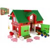 Konštrukčná stavebnica Domček Wader Play House farma, plastový, farebný, 3+