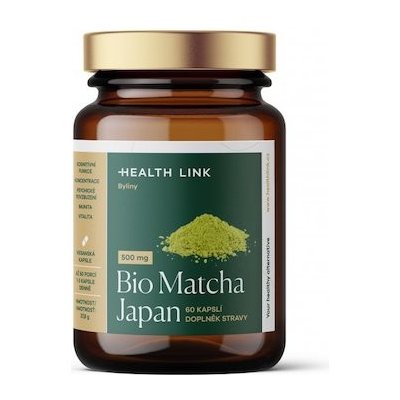 Health Link Matcha Japan 500 mg BIO 60 kapsúl