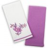 INSPIO Uterák Kuchynské utierky - s Violetou 40x60 fialová
