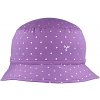 RDX Dievčenské letný klobúk bodky Fialová Veľ. 48