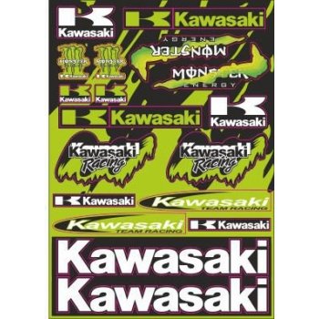 Nálepky moto Kawasaki