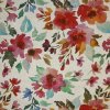 Dekoračná látka s kvetmi, digitálna tlač 1 m