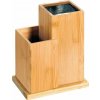 KESPER Blok na nože so zásobníkom, 24 x 18,5 x 12,7 cm, bambus/plast KESPER 58025