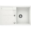 Blanco Metra 45 Silgranitový drez, 77x49 cm, s ovládaním odtoku, biela 519083