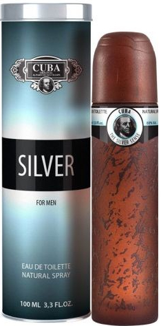 Cuba Silver toaletná voda pánska 100 ml