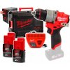 Príklepová vŕtačka/skrutkovač Milwaukee M12 FPD2-202X 2x2.0Ah Kufor 4933479868