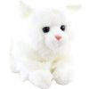 Eco-Friendly Mačka biela ležiaca 20 cm