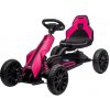 Detská šliapacia motokára Go-kart Baby Mix Speedster ružová