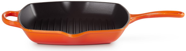 Le creuset Signature panvica na grilovanie Oranžová 26 x 26 cm