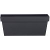 PROSPERPLAST Kvetináč truhlík 39,2cm CUBE CASE DCUC400-S433 antracit plastový