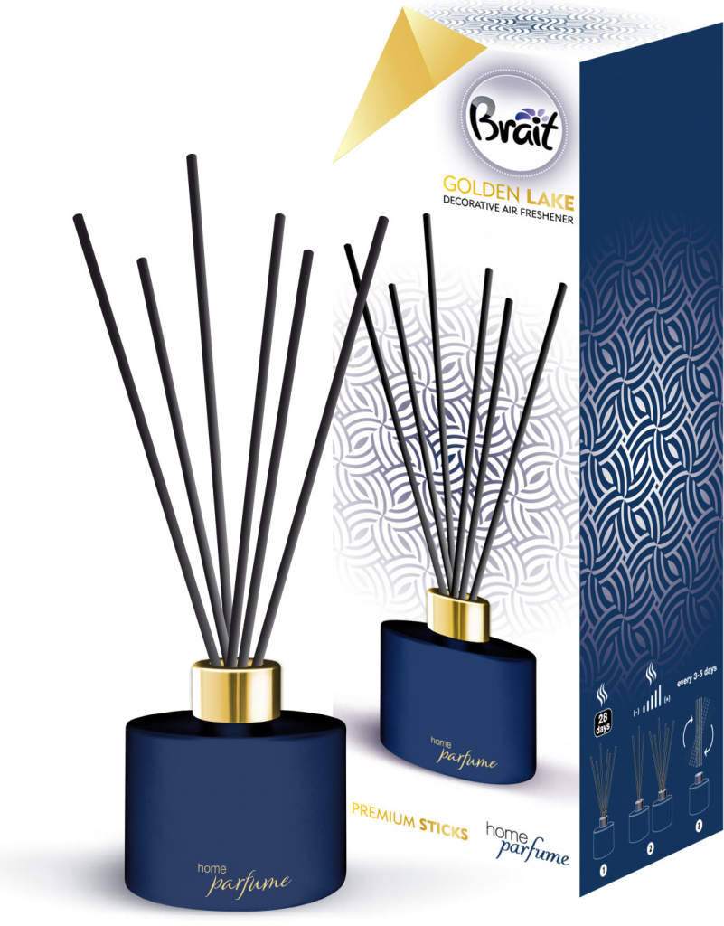 Brait Decor vonné tyčinky Golden Lake 100 ml
