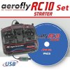 IKARUS Aerofly RC10 STARTER na DVD s USB ovladačem pro Win 10/11