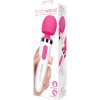 Bodywand Aqua Mini - mini vodotesný masážny vibrátor (pink-biely)