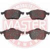 Sada brzdových platničiek kotúčovej brzdy MASTER-SPORT GERMANY 13046070812N-SET-MS