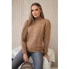 Sweater over the head Camel hnedá One size Kesi 5907302888198