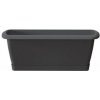 PlasticFuture Truhlík se zavlažov. systémem RESPON antracit, 39,7 cm