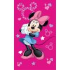 JERRY FABRICS Detský uterák Minnie Pink 05 Bavlna - Froté, 50/30 cm