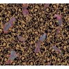 A.S. Création | Vliesová tapeta na stenu Versace 37053-1 | 0,70 x 10,05 m | čierna, žltá, hnedá + Čierna, žltá, hnedá vliesová tapeta na stenu 370531 v rozmere 0,70 x 10,05 m